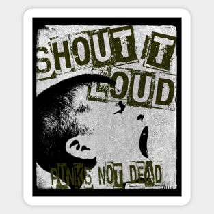 punk rock Sticker